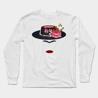 Frida Kahlo Abstract Long Sleeve T-Shirt